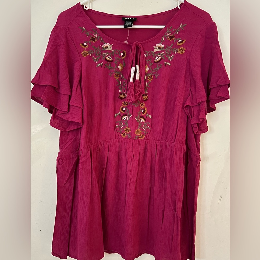 Torrid Flowy Blouse
